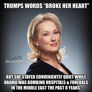 2017-01-31 荷李活有幾多個Meryl Streep？The same president that dropped 26,171 bombs in 2016