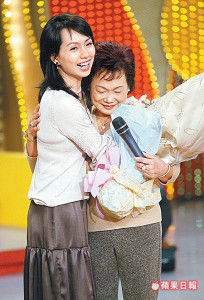蔡幸娟和母親